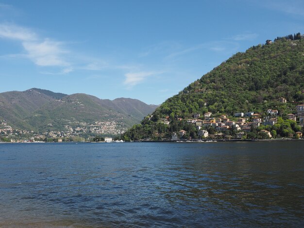 Vista do Lago de Como