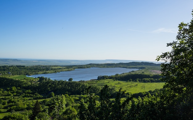 Vista do lago Kravtsovo, Stavropol