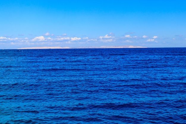 Vista do Mar Vermelho em Hurghada Egito