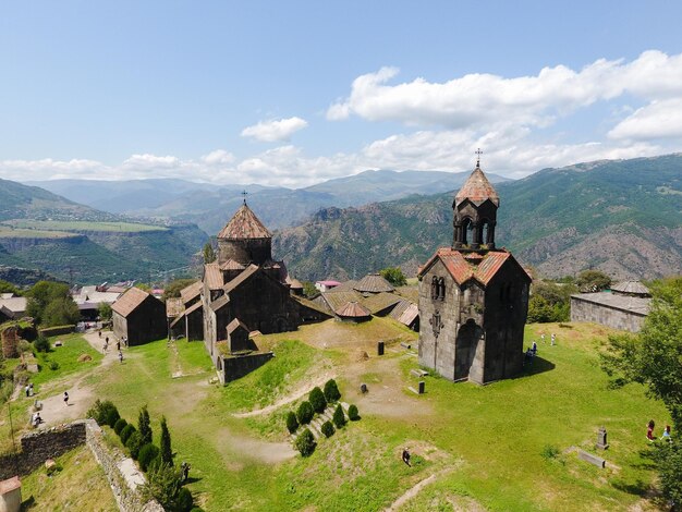 Vista do Mosteiro de Haghpat na Armênia