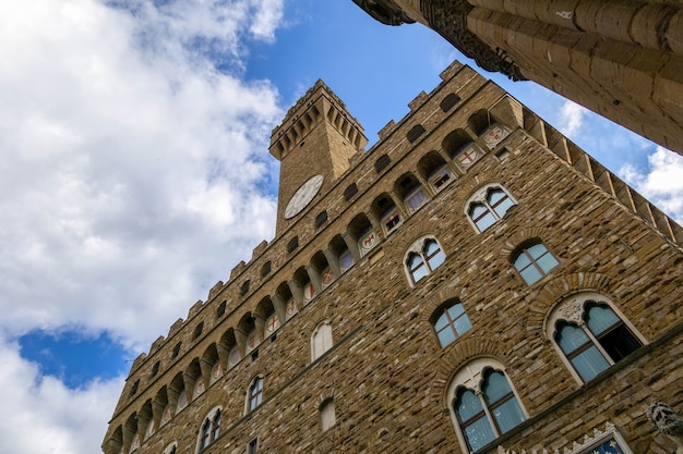 Vista do Palácio Vecchio em Florença