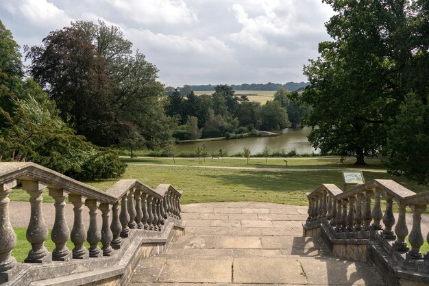 Vista do Parque Dunloran em Tunbridge Wells Kent