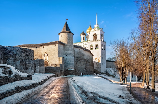 Vista do Pskov Krom