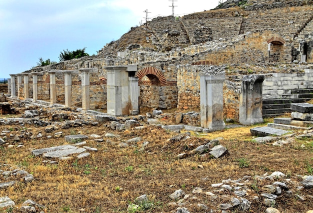 Vista do sítio arqueológico