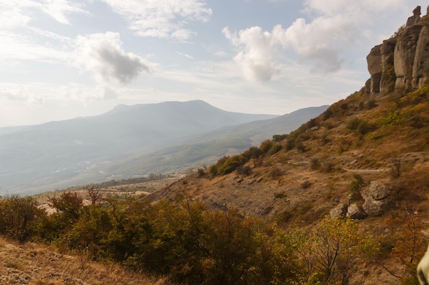 Vista do vale da encosta de Demerdzhi