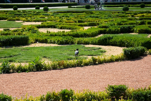 Vista dos Jardins do Belvedere, em Viena