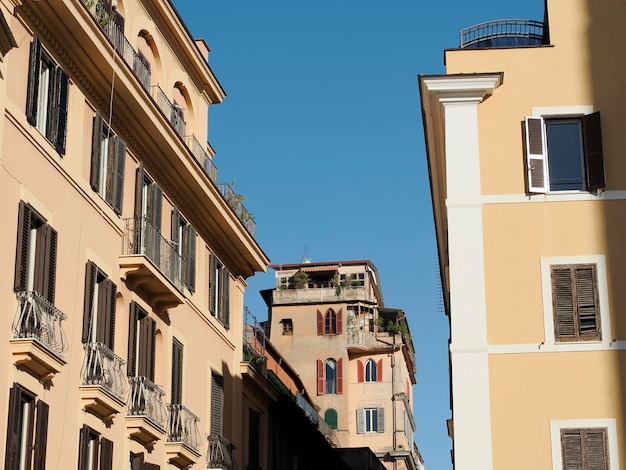 Vista dos prédios do distrito de Roma monti