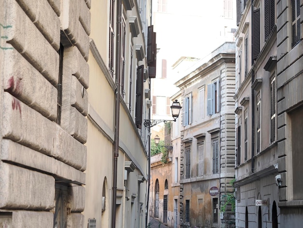 Vista dos prédios do distrito de Roma monti