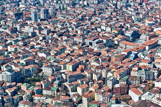 Vista dos telhados de Istambul