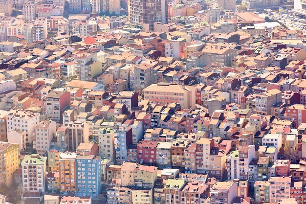 Vista dos telhados de istambul