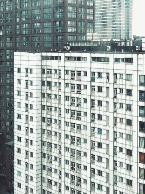 Foto vista de un edificio de apartamentos