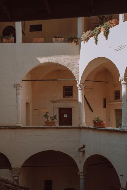 Foto vista del edificio histórico