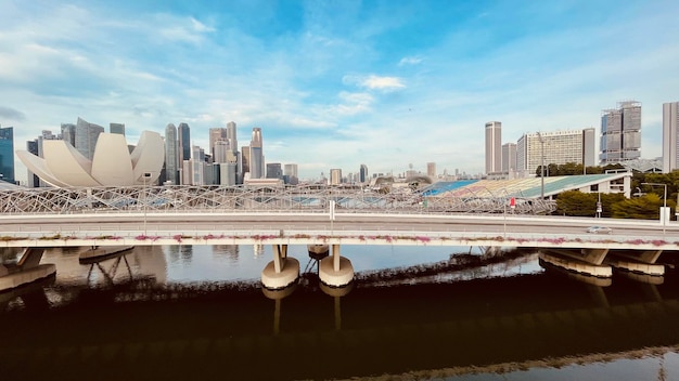 Foto vista de los edificios en la ciudad