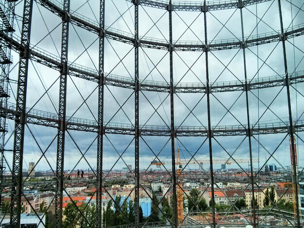 Vista de edificios contra el cielo