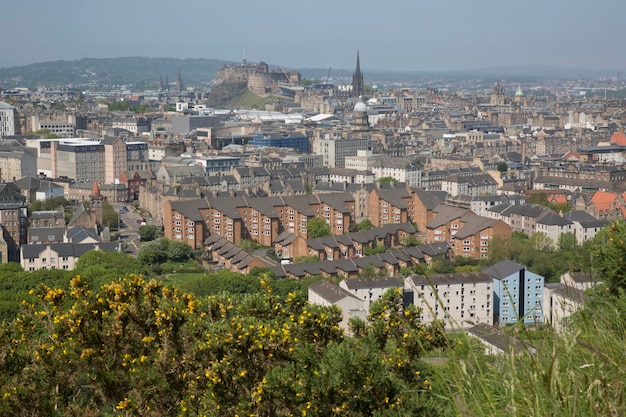 Vista de Edimburgo, Escocia, Reino Unido