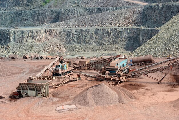 Foto vista em alto ângulo de estruturas construídas