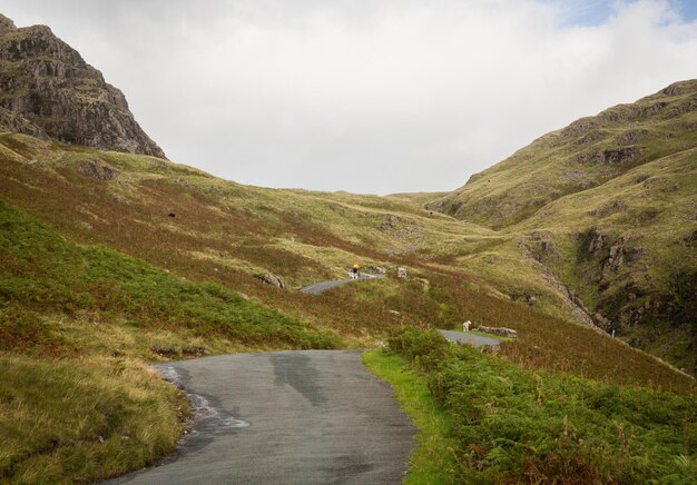 Vista hacia Eskdale desde HardKnott Pass