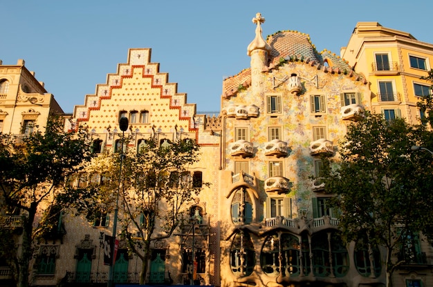 Vista exterior Casa Batlló Barcelona