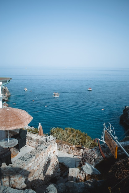 Una vista fantástica de "il ciolo" en puglia