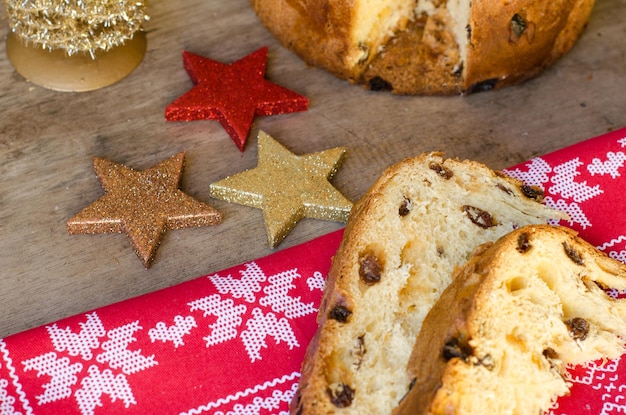 Foto vista de las galletas desde un ángulo alto