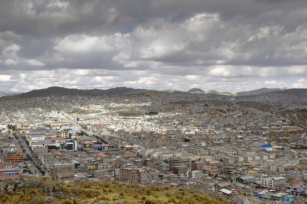 Vista general de la ciudad de Pasco