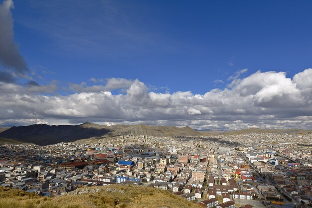 Vista general de la ciudad de Pasco