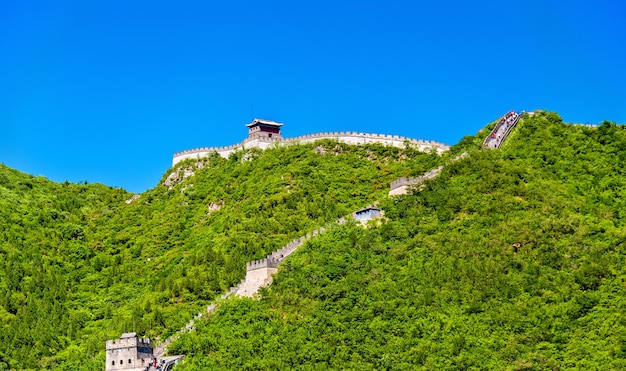 Vista de la Gran Muralla China en Juyongguan - Beijing