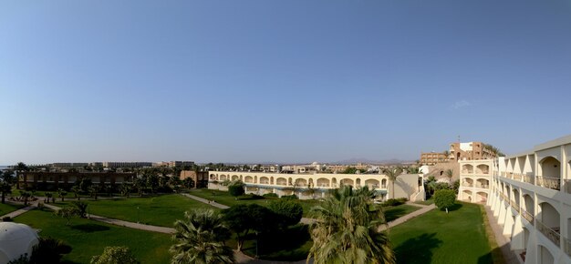 Vista de la habitación en vacaciones