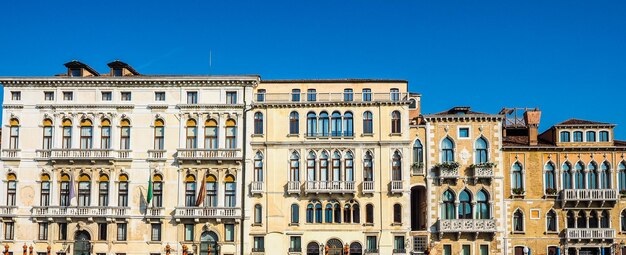 Vista hdr da cidade de veneza