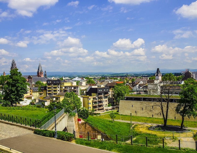 Vista HDR de Mainz Alemanha