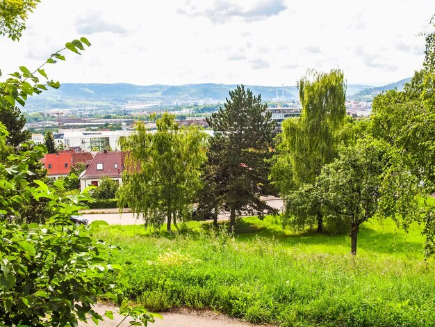 Vista HDR de Stuttgart Alemania