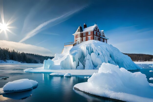 Foto una vista hermosa diferentes paisajes fotográficos coloridos ai ge hermosa foto de fondo muy bonita foto se