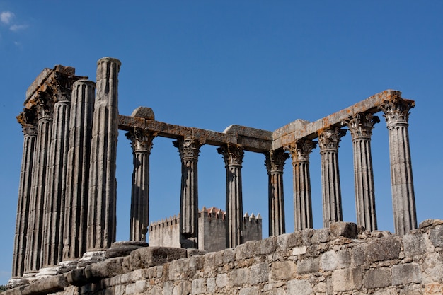 Vista del hermoso Templo de Diana.