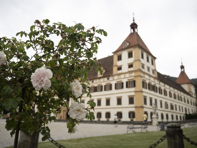 Vista histórica do castelo de Graz Eggenberg