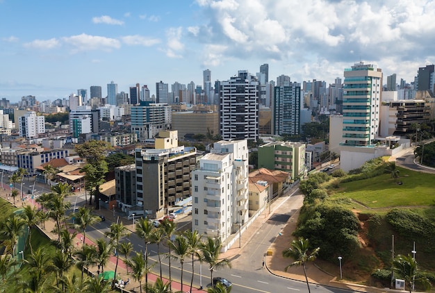 Vista del horizonte de los edificios de la ciudad.