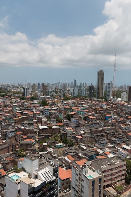 Vista del horizonte de los edificios de la ciudad.