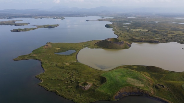 Una vista de la isla de las galápagos