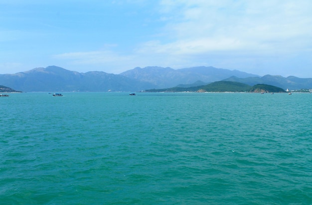 Vista de las islas y el mar cerca de Nha Trang. Vietnam.