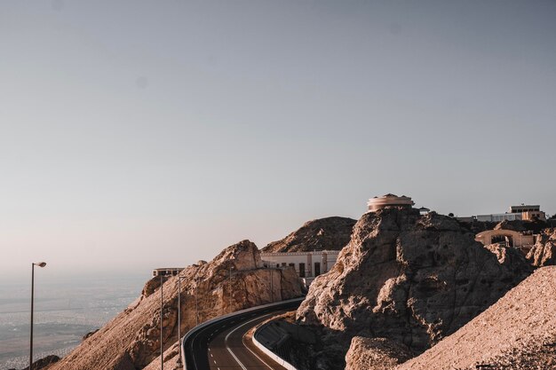 Foto vista desde jebel hafeet