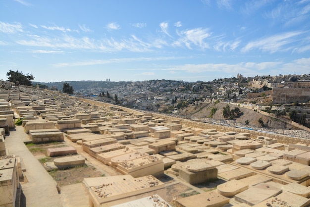 Vista de Jerusalén desde el Monte de los Olivos