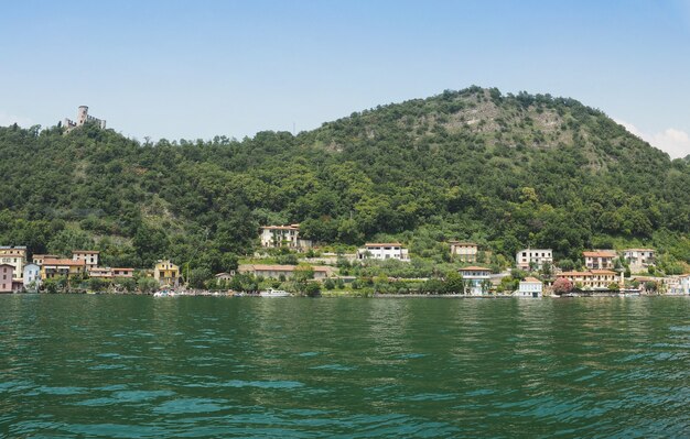 Vista del lago Iseo