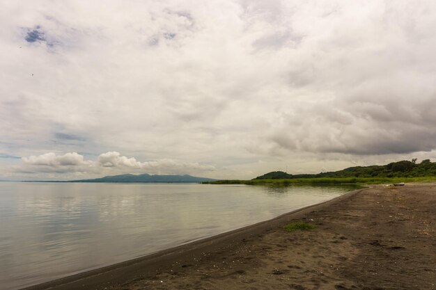 Vista del lago de Nicaragua desde Managua