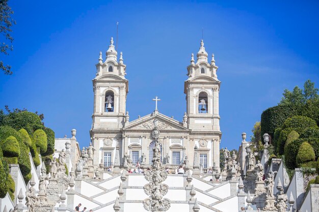 Vista desde lugares de Braga, Portugal