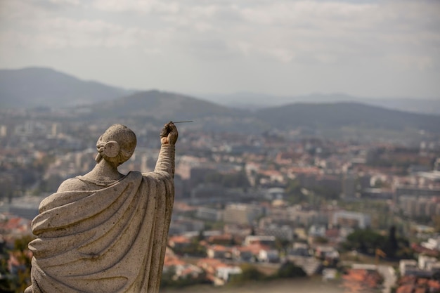 Vista desde lugares de Braga, Portugal