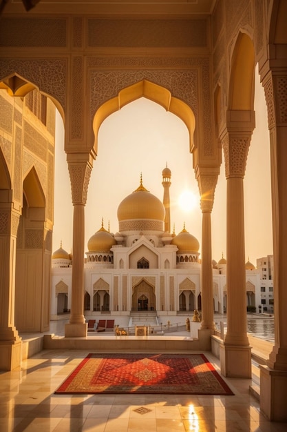 Una vista majestuosa del cebo ul muqadas.