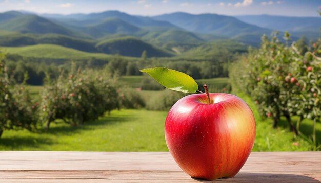 Vista de la manzana