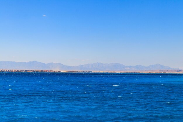 Vista del Mar Rojo en Hurghada Egipto