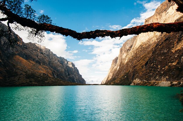 Vista maravilhosa de Laguna Paron - Huaraz Peru.