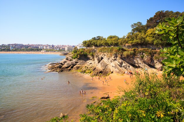 Vista de los molinucos en santander