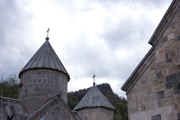 Vista del monasterio de Haghartsin en Armenia